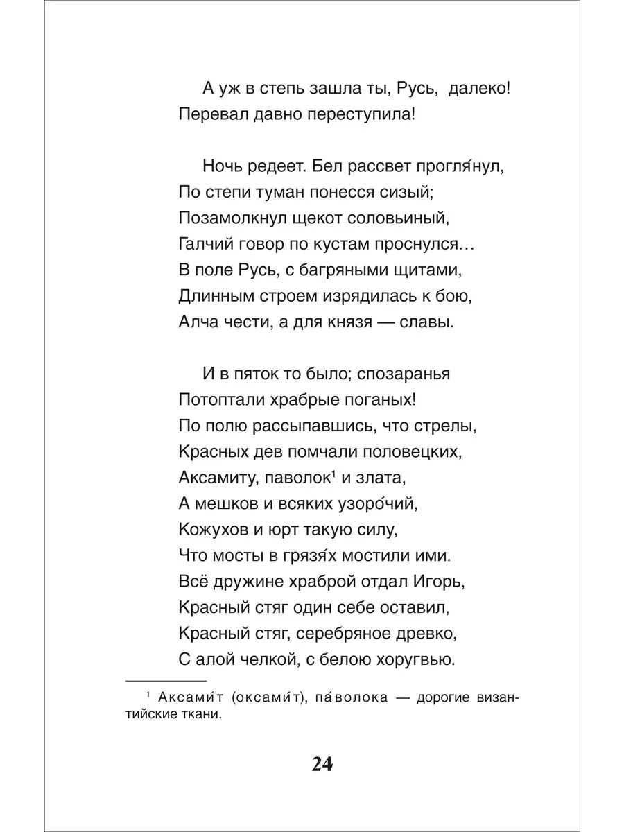 Слово о полку Игореве фото книги маленькое 5