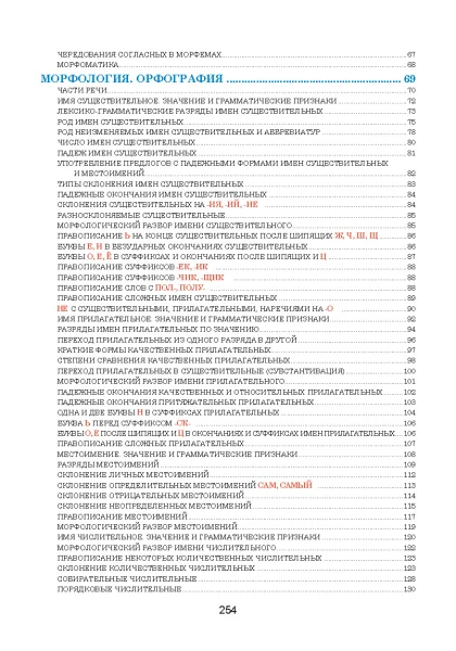 Русский язык. Весь школьный курс в таблицах фото книги маленькое 15