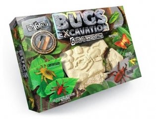 Набор для проведения раскопок "Bugs Excavation. Насекомые" фото книги