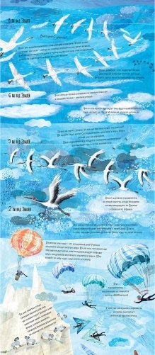 Что скрыто за облаками? Книга-раскладушка для детей и взрослых фото книги 4