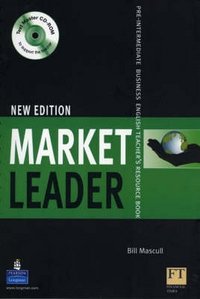 Market Leader. Pre-Intermediate. Teacher's Resource Book (+ CD-ROM) фото книги