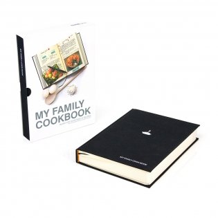 Семейная кулинарная книга "My Family", чёрная фото книги 3