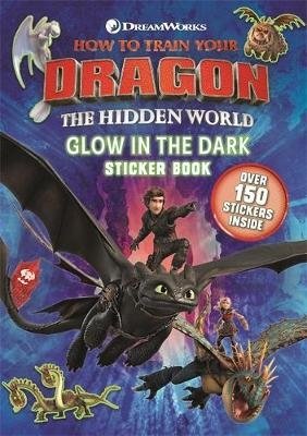 How to Train Your Dragon. The Hidden World. Glow in the Dark Sticker Book фото книги