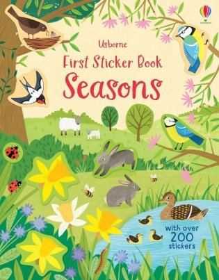 First Sticker Book Seasons фото книги
