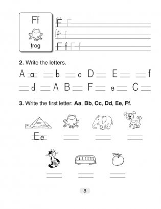 Английский язык.  3 класс. Прописи. ГРИФ фото книги 7