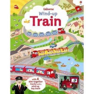 Wind-up Train. Board book фото книги