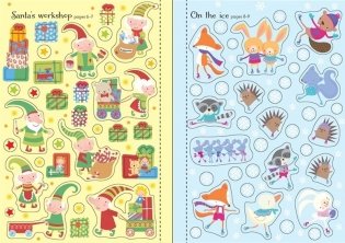 Little First Stickers: Christmas фото книги 4
