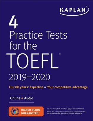 4 Practice Tests for the TOEFL 2019-2020. Listening Tracks Online + Mobile фото книги
