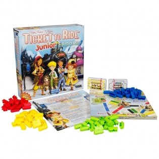 Настольная игра "Ticket to Ride Junior: Европа" фото книги 2