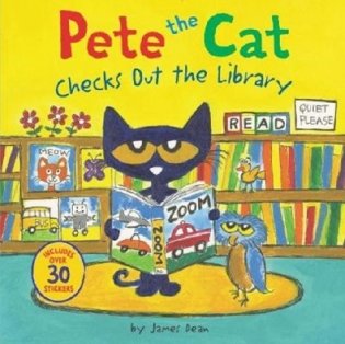 Pete the Cat: Checks Out the Library фото книги