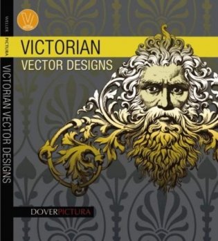 Victorian Vector Designs + CD фото книги