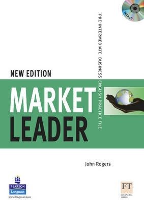 Market Leader Pre-Intermediate (New Edition). Practice File (+ Audio CD) фото книги