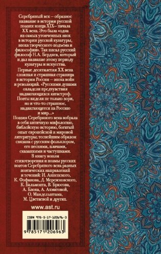 Русские поэты серебряного века фото книги 2
