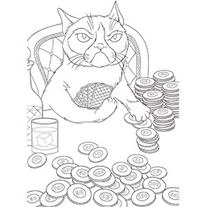 Creative Haven Grumpy Cat's Least Favorite Hobbies фото книги 5