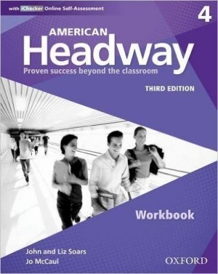 American Headway 4. Workbook and iChecker Pack (+ CD-ROM) фото книги