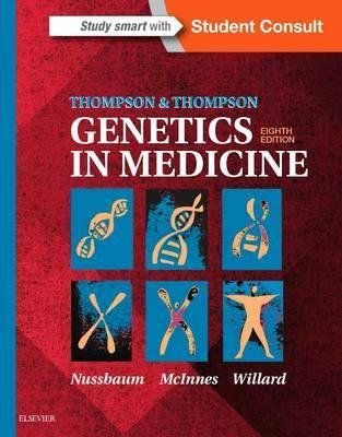 Thompson & Thompson Genetics in Medicine фото книги