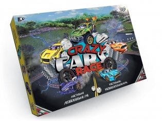 Настольная игра "Crazy Cars Race" фото книги