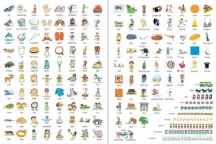 First Thousand Words in English Sticker Book фото книги 4