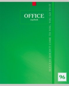 Тетрадь "Цветная офисная классика", А5, 96 листов, клетка фото книги 2