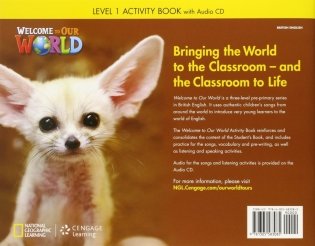 Welcome to Our World 1. Activity Book (+ Audio CD) фото книги 2