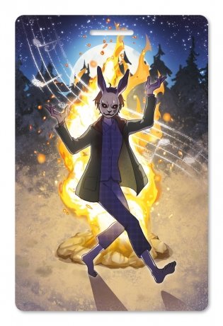 Чехол для пропуска "Зайчик" фото книги