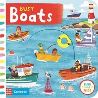 Busy Boats. Board book фото книги