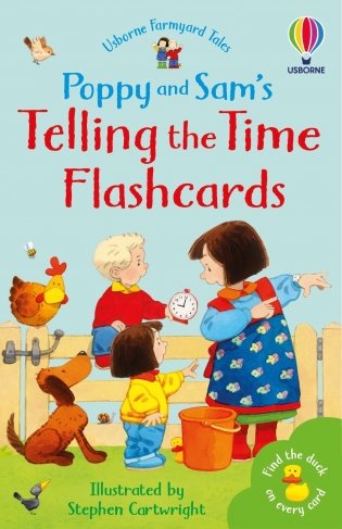 Poppy and Sam's Telling the Time Flashcards фото книги