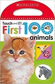 First 100 Animals. Board book фото книги