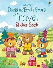 Dress the Teddy Bears Travel Sticker Book фото книги