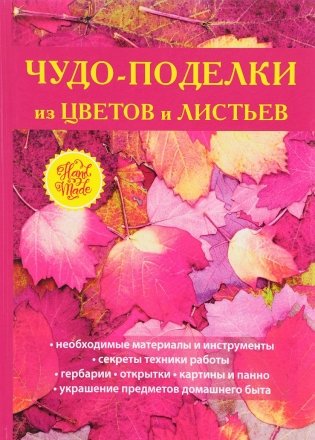 Чудо-поделки из цветов и листьев фото книги