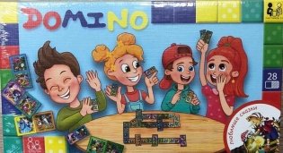 Настольная игра "Домино детское. Любимые сказки 2" фото книги
