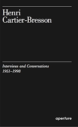 Henri Cartier-Bresson: Interviews and Conversations, 1951-1998 фото книги