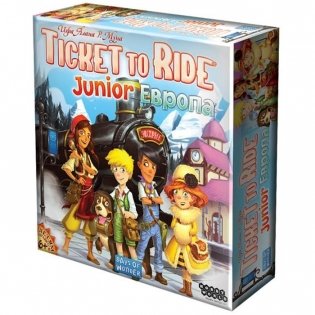 Настольная игра "Ticket to Ride Junior: Европа" фото книги