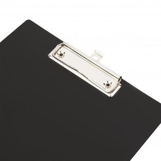 Планшет с зажимом СТАММ А4, 1000 мкм, пластик, черный фото книги 4