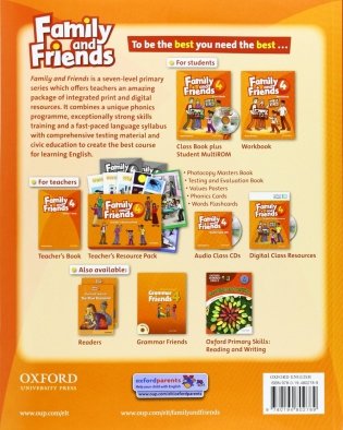 Family and Friends 4. Classbook and Multi-ROM Pack (+ CD-ROM) фото книги 2