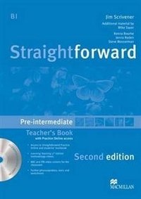 Straightforward. Pre-intermediate Level: Teacher's Book Pack (+ CD-ROM) фото книги