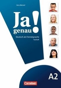 JA Genau A2. Testheft (+ Audio CD) фото книги