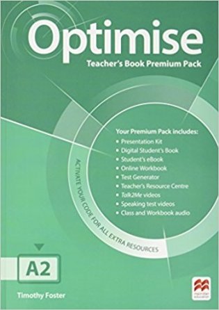 Optimise A2. Teacher's Book Premium Pack фото книги