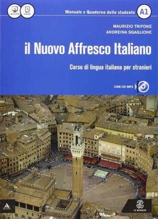 IL NUOVO AFFRESCO ITALIANO. Corso di lingua italiana per stranieri. Livello A1 (+ Audio CD) фото книги