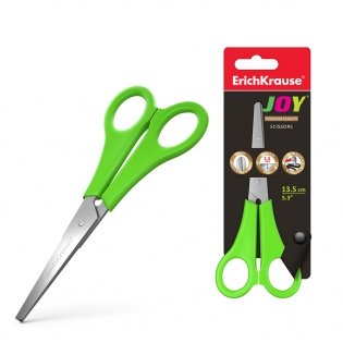 Ножницы "JOY", с линейкой, 13.5 см фото книги 2