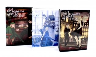 Ведьма и зверь. Т. 1-3: манга (комплект из 3-х томов) фото книги