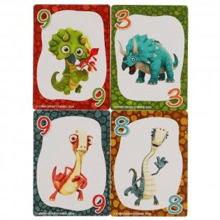 Карточная игра "УНОмания. Гигантозавр" (72 карточки) фото книги 3