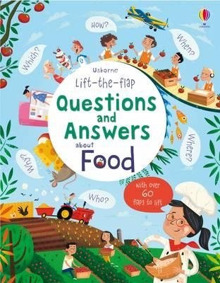 Lift-the-flap Questions and Answers about Food. Board book фото книги