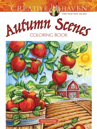 Autumn Scenes. Coloring Book фото книги
