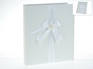 Фотоальбом свадебный "Белый танец", 28x33x4,5 см (на 240 фото) фото книги