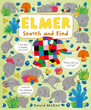 Elmer Search and Find фото книги
