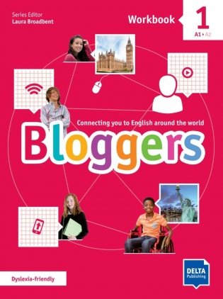 Bloggers 1. A1 - A2. Workbook + Delta Augmented + Online Extras фото книги