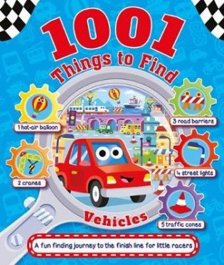 1001 Things to Find. Vehicles фото книги