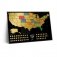 Карта "Travel Map USA Black" фото книги маленькое 7