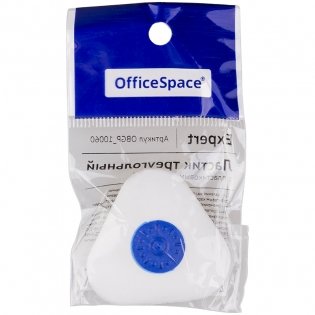 Ластик OfficeSpace Expert, треугольный, термопластичная резина, пластиковый держатель, 37,5х35х9 мм. Арт. OBGP_10060 фото книги 2